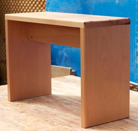 University bench/table