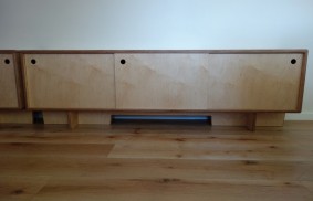 birch plywood cabinets