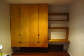 Custom made floating wardrobes
