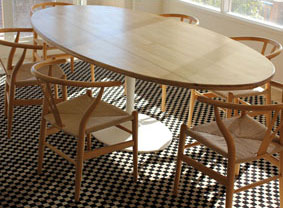 Hollow wooden table top Custom made table top